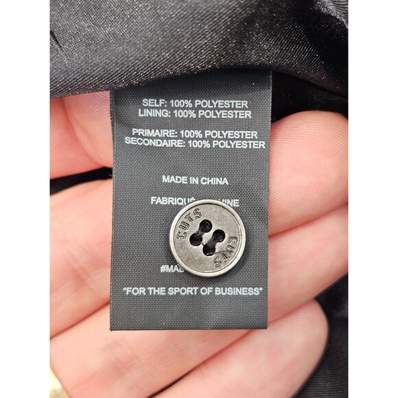 Cuts XXL Legacy Bomber Jacket Black Softshell Signature Fit Coat Zip Up EUC - Picture 5 of 9